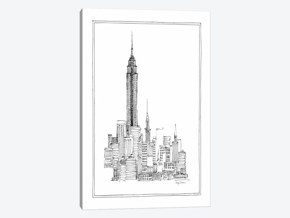 Empire State Print Canvas Art I49220
