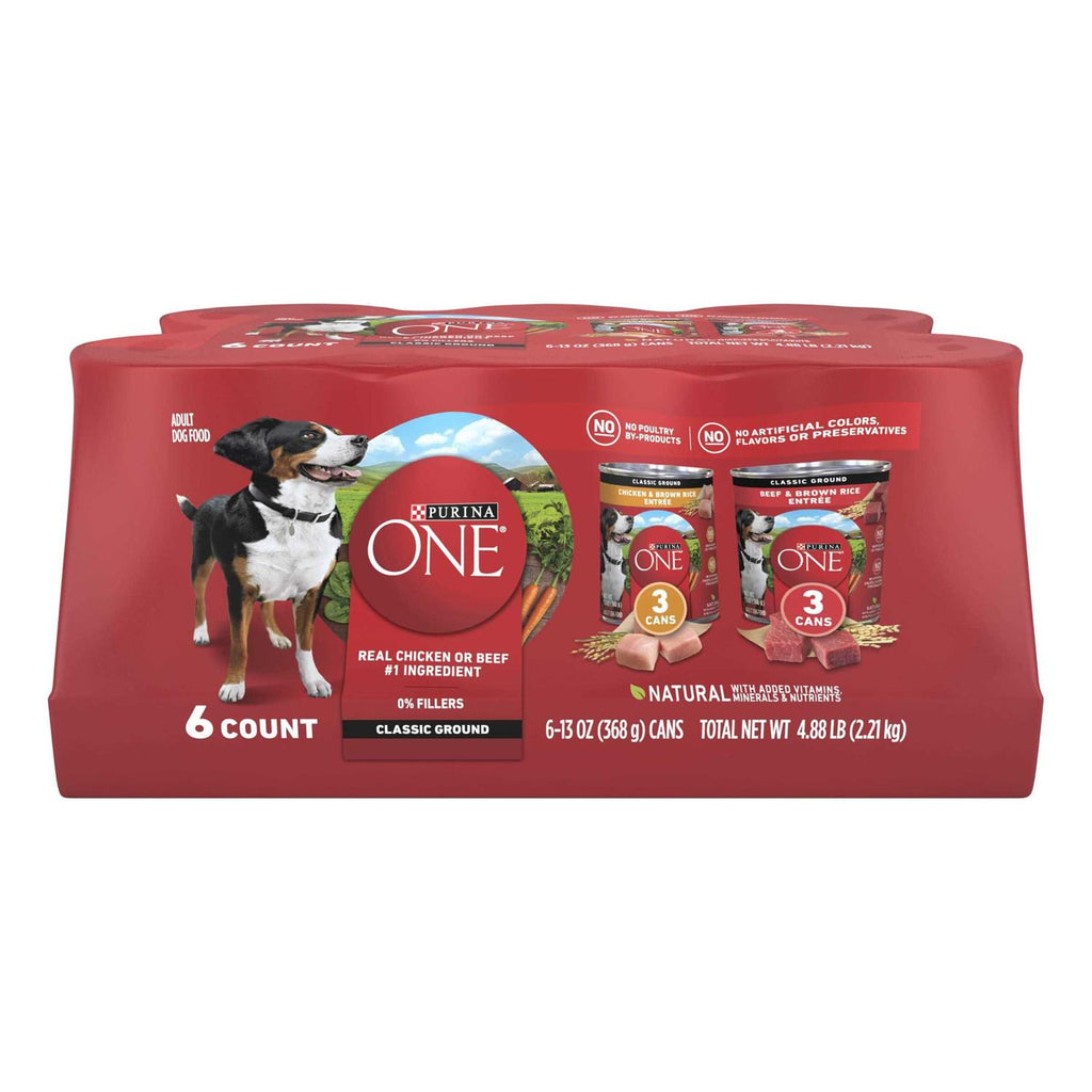 Chicken & Beef Ground Wet Dog Food W9630