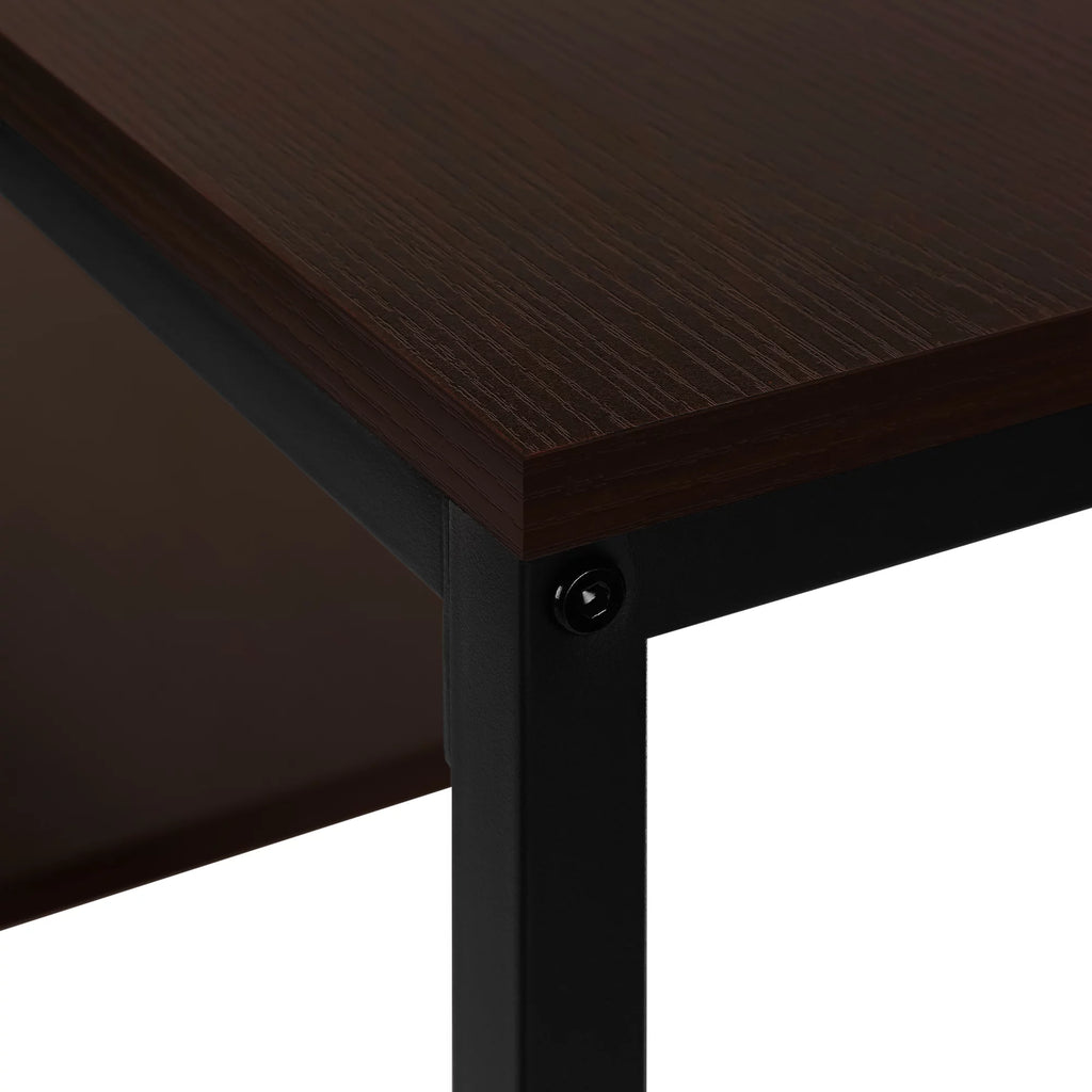 Brown Laminate Accent Table F5531