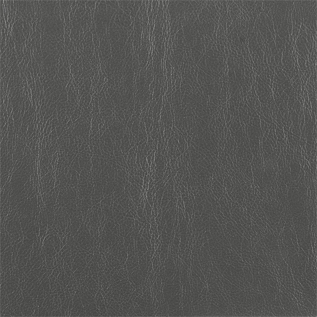 Charcoal Tufted Faux Leather Power Sofa T65386