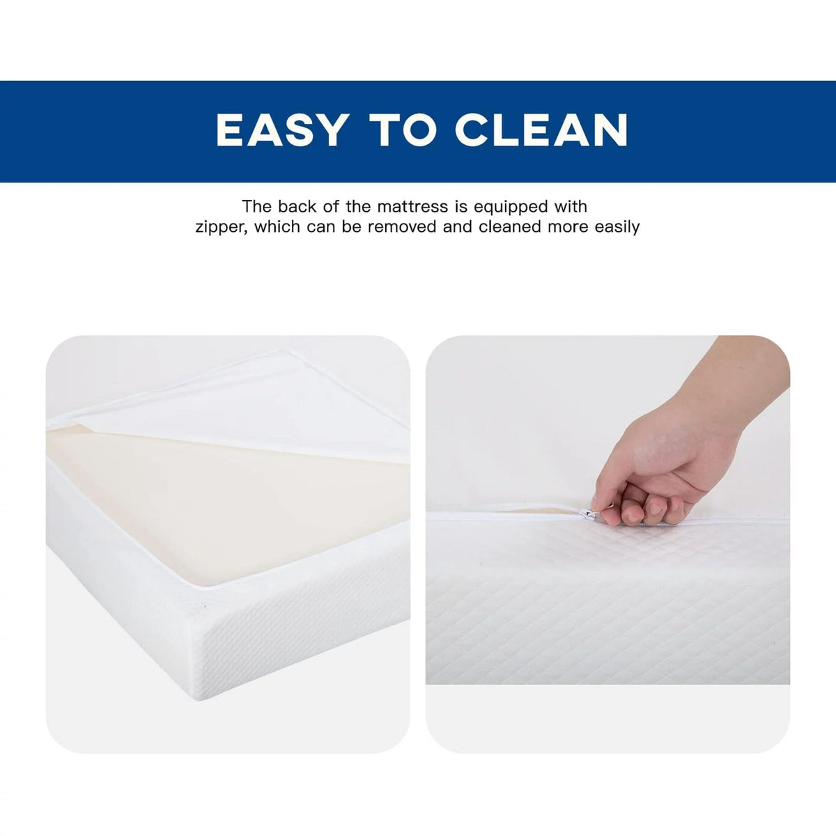 King 6 inch Gel Memory Foam Mattress U617787