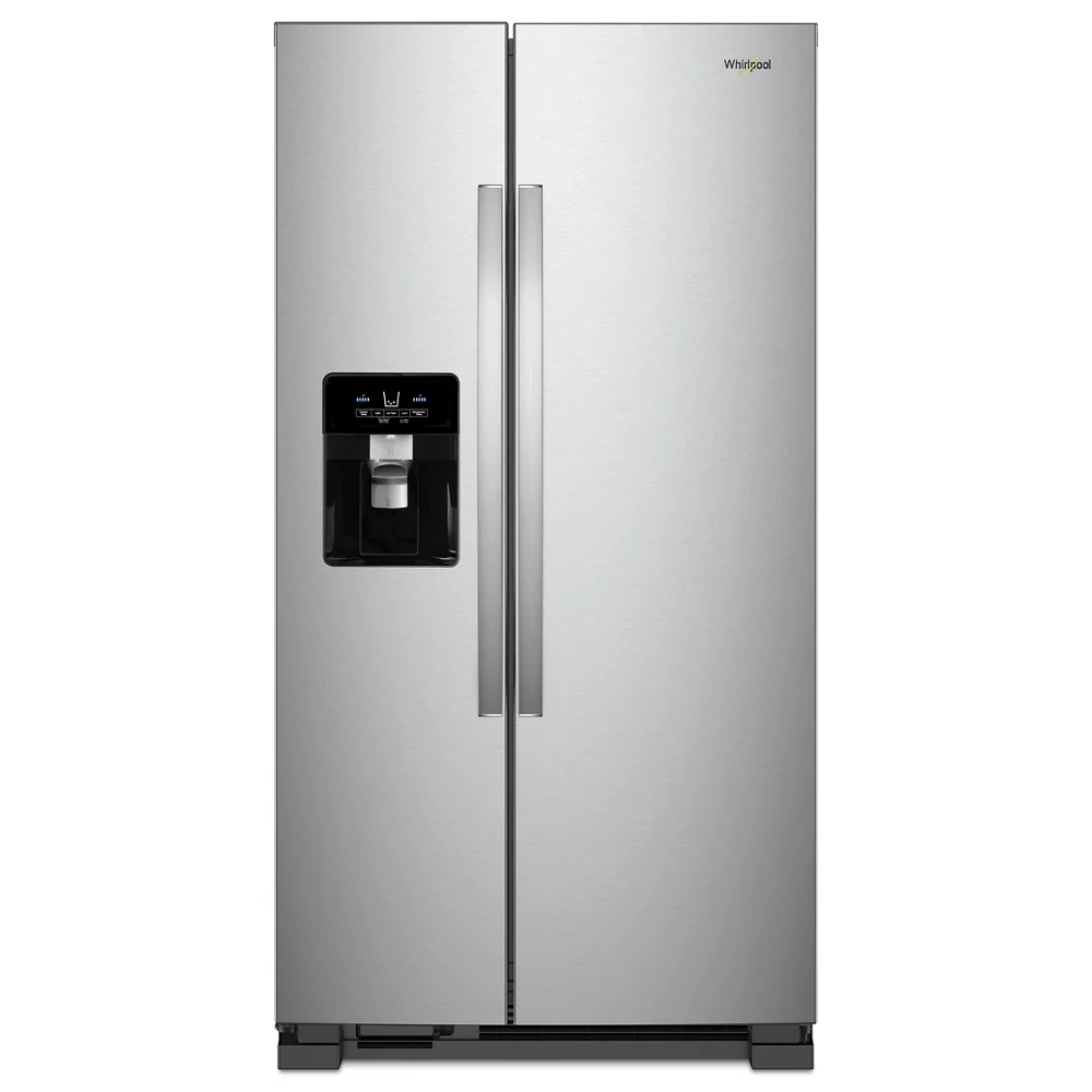33 Wide 21.4 Cu. Ft. Side By Side Refrigerator - White D143