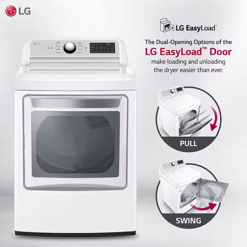 7.3 cu. ft. Vented Electric Dryer in White H50292