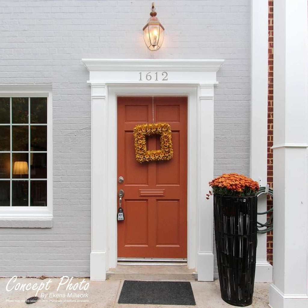 Plain PVC Pilaster with Standard Capital & Base (Pair) O58833