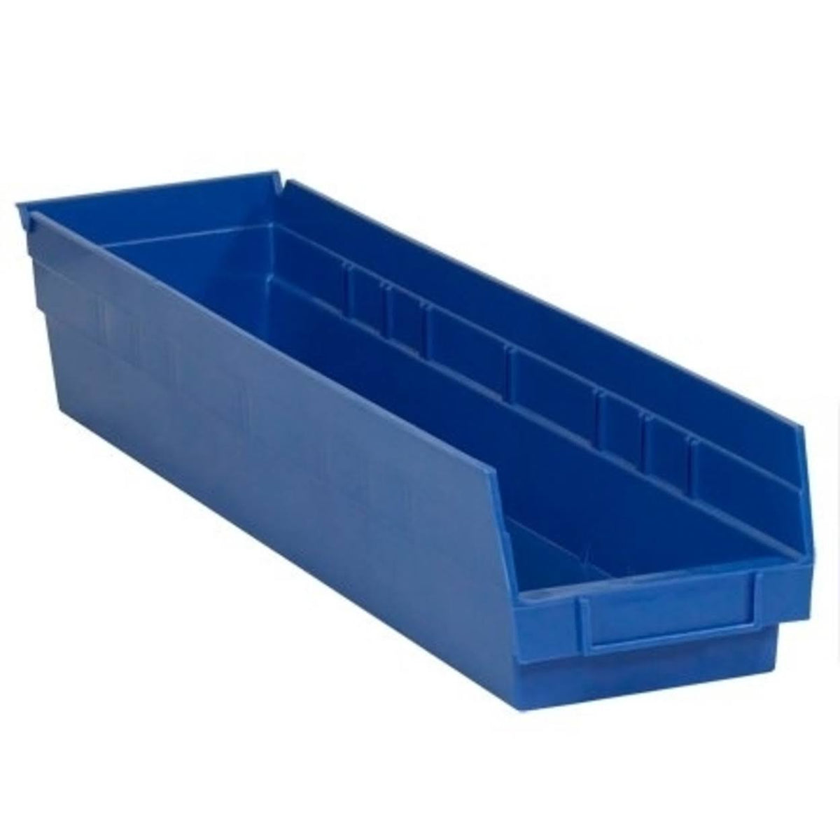 Plastic Shelf Bin Boxes Blue 16/Case W528161