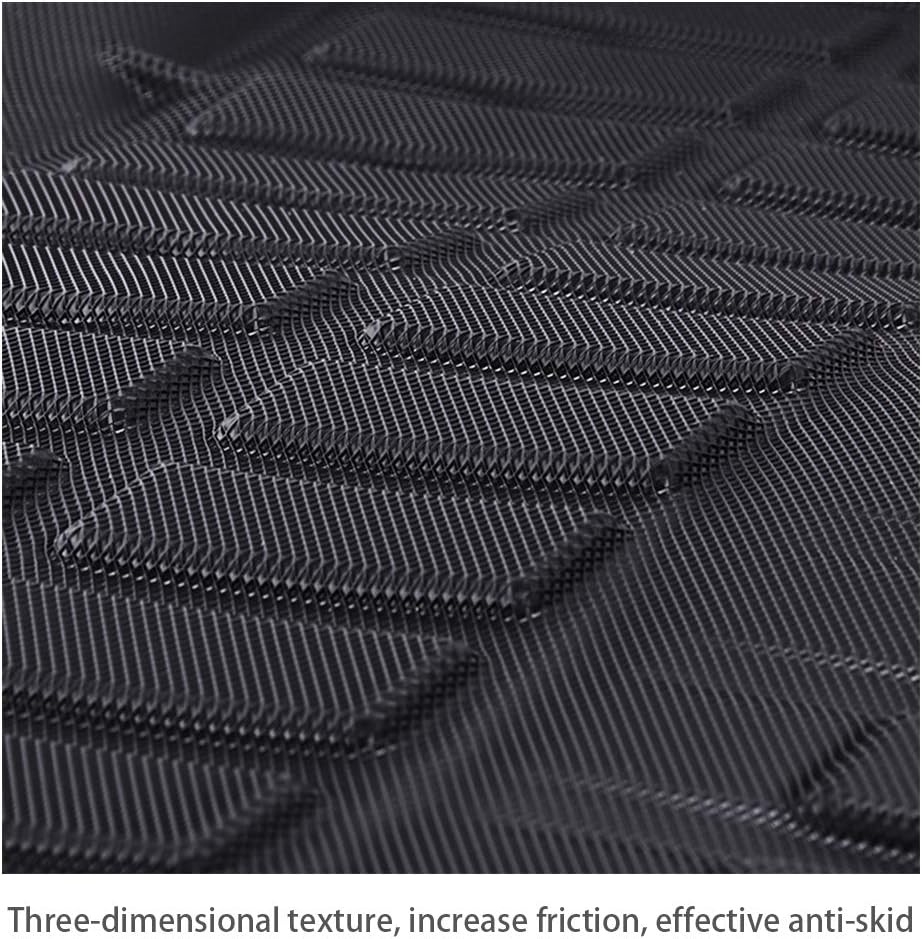 Cargo Liner Rubber Floor Mat Black Pack of 2 H293