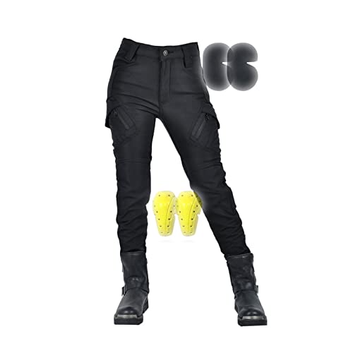 Waterproof Motorcycle Pants with Removable CE Armor L77871