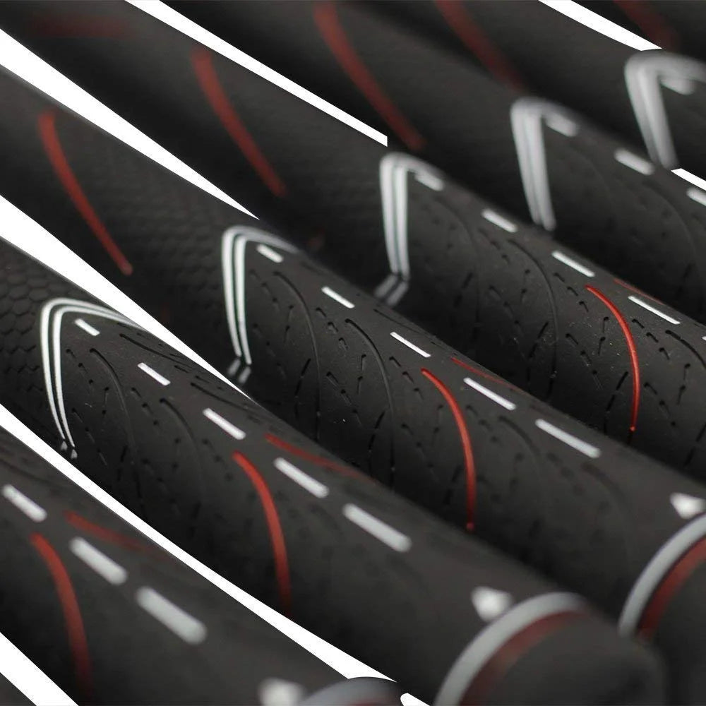 Midsize Black Golf Grips with Grip Tape and Instructions H64282
