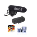On-Camera Shotgun Microphone with Suspension Mount & Windjammer R9787