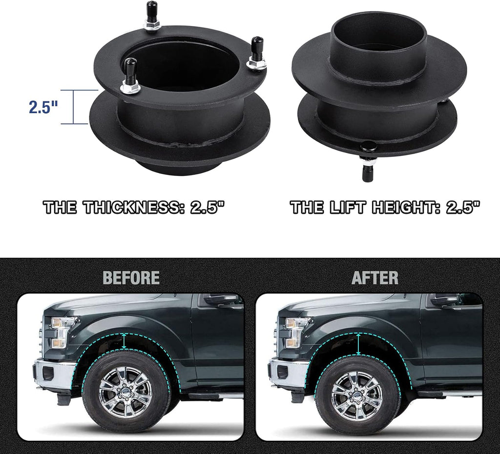 2.5 Front Leveling Lift Kits for 4WD Dodge Ram Trucks I798483