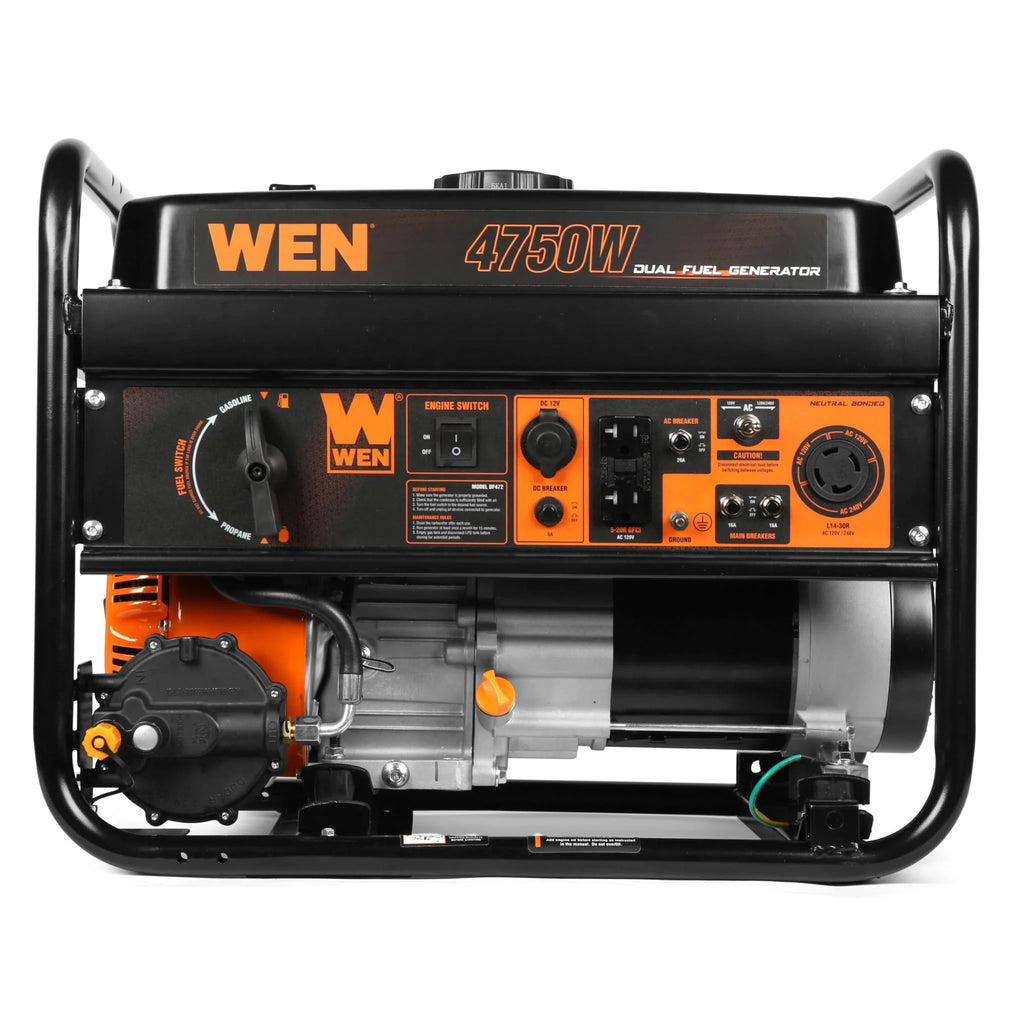 4750-Watt Dual Fuel Portable Generator H321388