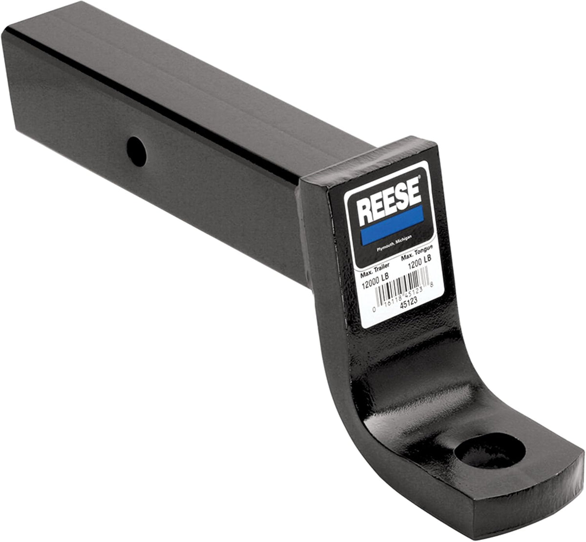 Class V Ball Mount, 5" Drop, 3-1/2" Rise, 13000/1300 lbs. GTW/TW, Pack of 2 W442