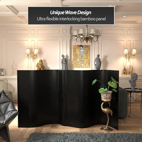 6 ft. Tall Bamboo Wave Screen R462600