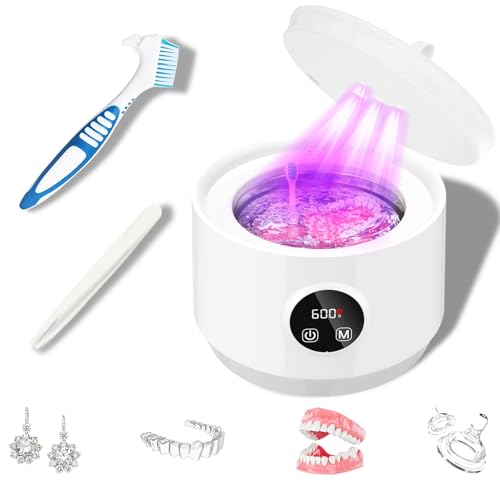 Ultrasonic Retainer Cleaner with UV-Light and Digital Timer G881