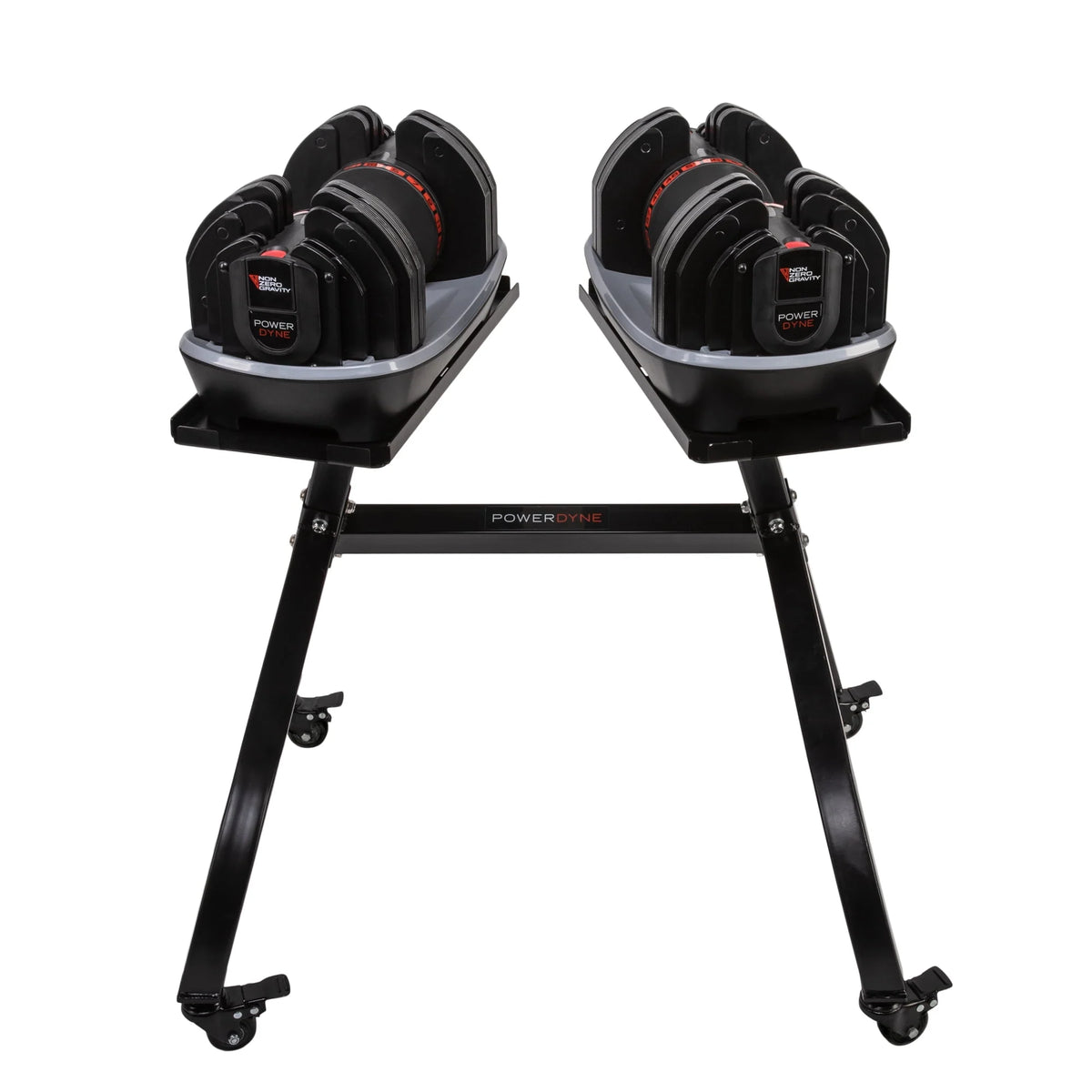 Adjustable 55lbs Dumbbell Set and Stand T155955