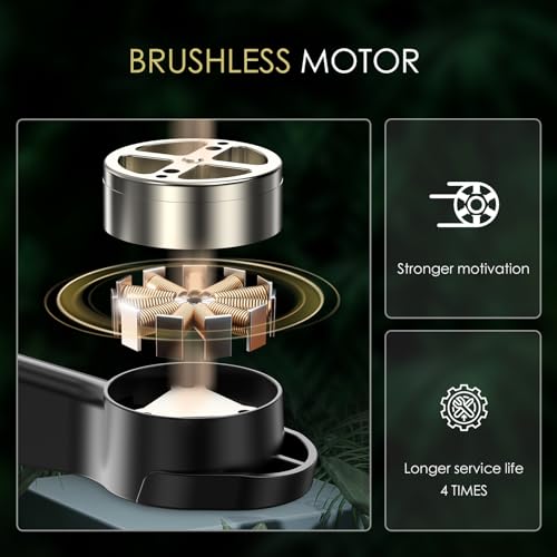 Brushless Motor Drone with Camera, 1080P HD Camera, 2 Batteries, Carrying Case D86195