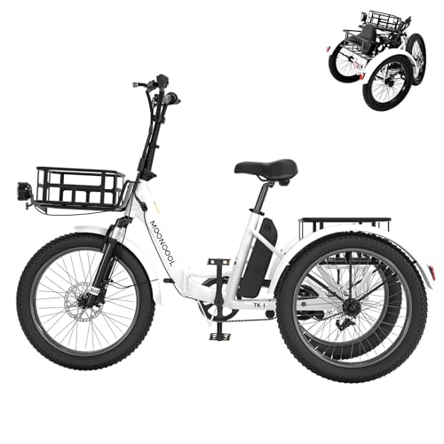 20" Folding 3 Wheels Electric Tricycle with Aluminum Frame M568273