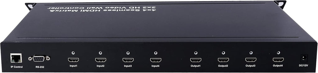 2x2 Video Wall 4x4 HDMI Matrix Switcher Processor 1080P M11383