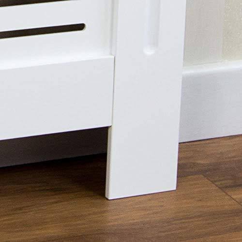 Milton Radiator Cover White Painted MDF Cabinet F279