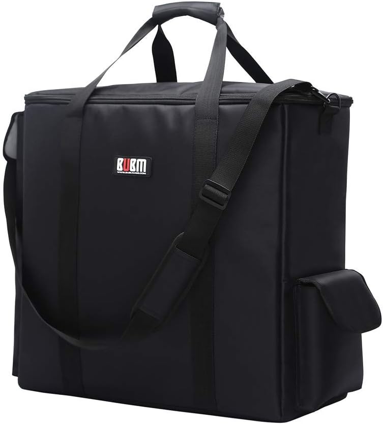 Padded Nylon Carrying Case for Computer Tower PC Chassis, Monitor, Keyboard, Cable and Mouse P2988