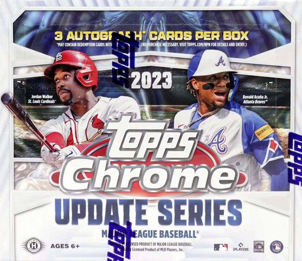 2023 Chrome Update Series Baseball Trading Card Hobby Jumbo Box M8264