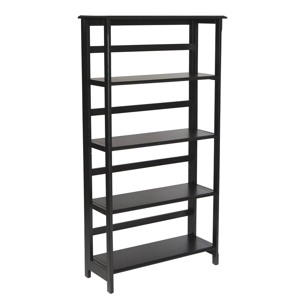 Black 5 Shelf Bookcase N625733