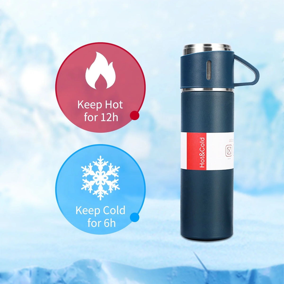 Insulated Stainless Steel Travel Mug 500 L O647