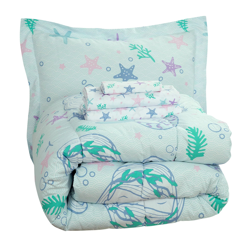 Twin 5-Piece Comforter Set J8343
