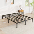Full Size Heavy Duty Platform Bed Frame with Underbed Storage C61582