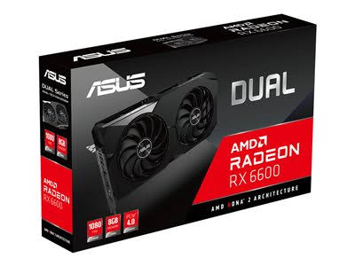 Graphics Card Radeon RX 6600 8 GB GDDR6 PCIe 4.0 HDMI DisplayPort G67067