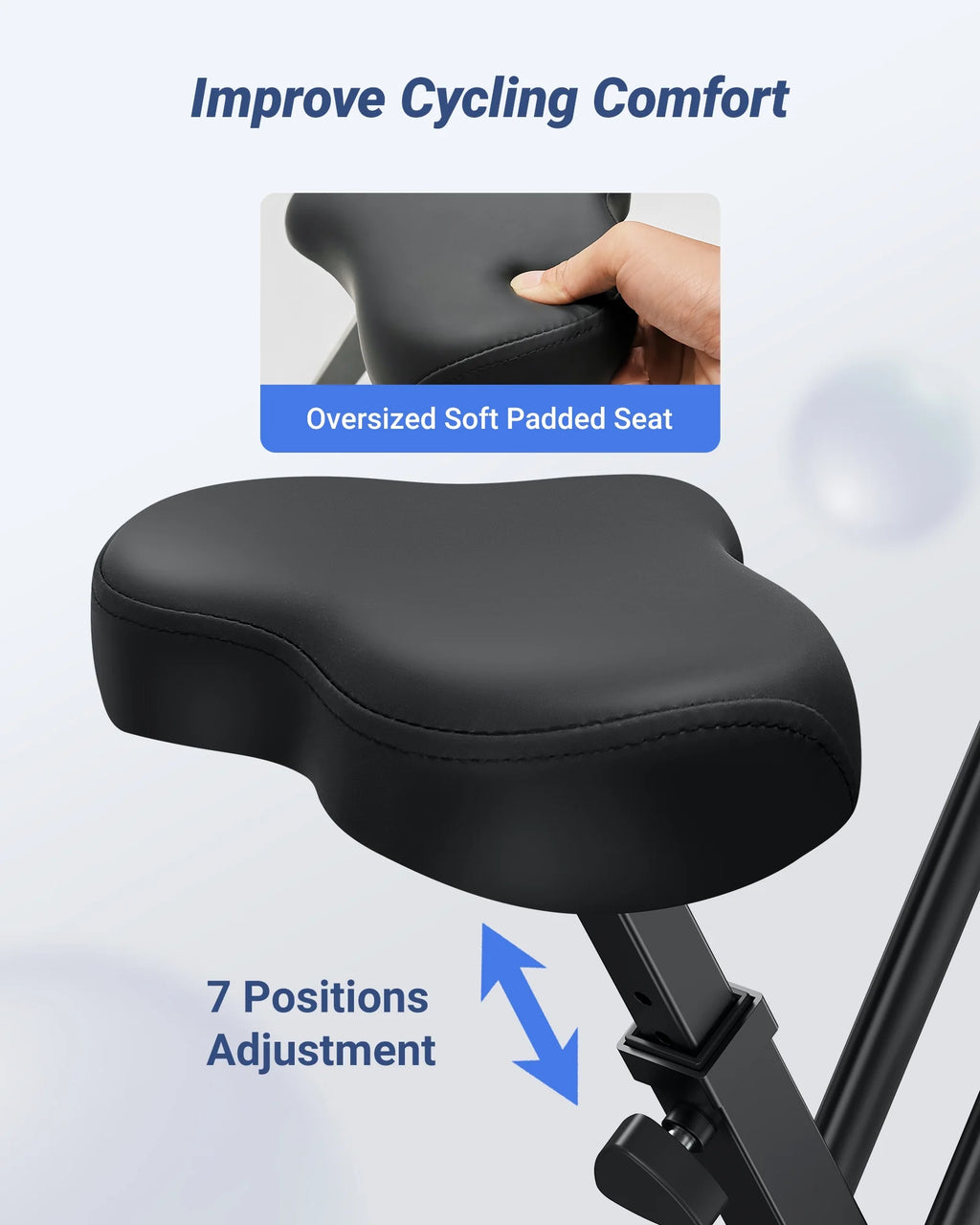 Stationary Exercise Bike Magnetic Bluetooth J565
