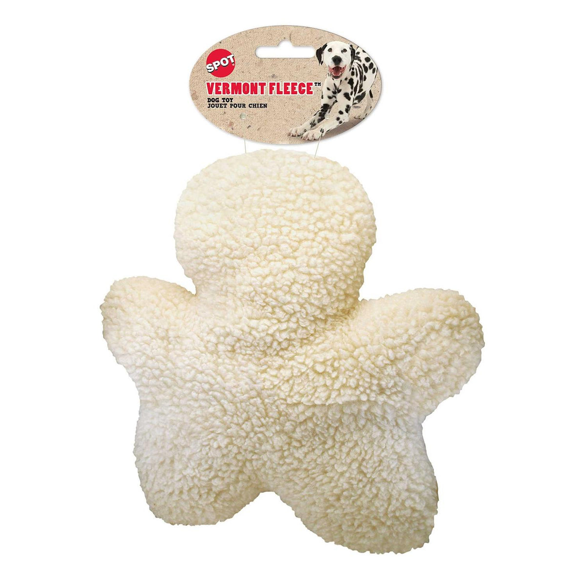 Vermont Fleece Chew Man Dog Toy C276