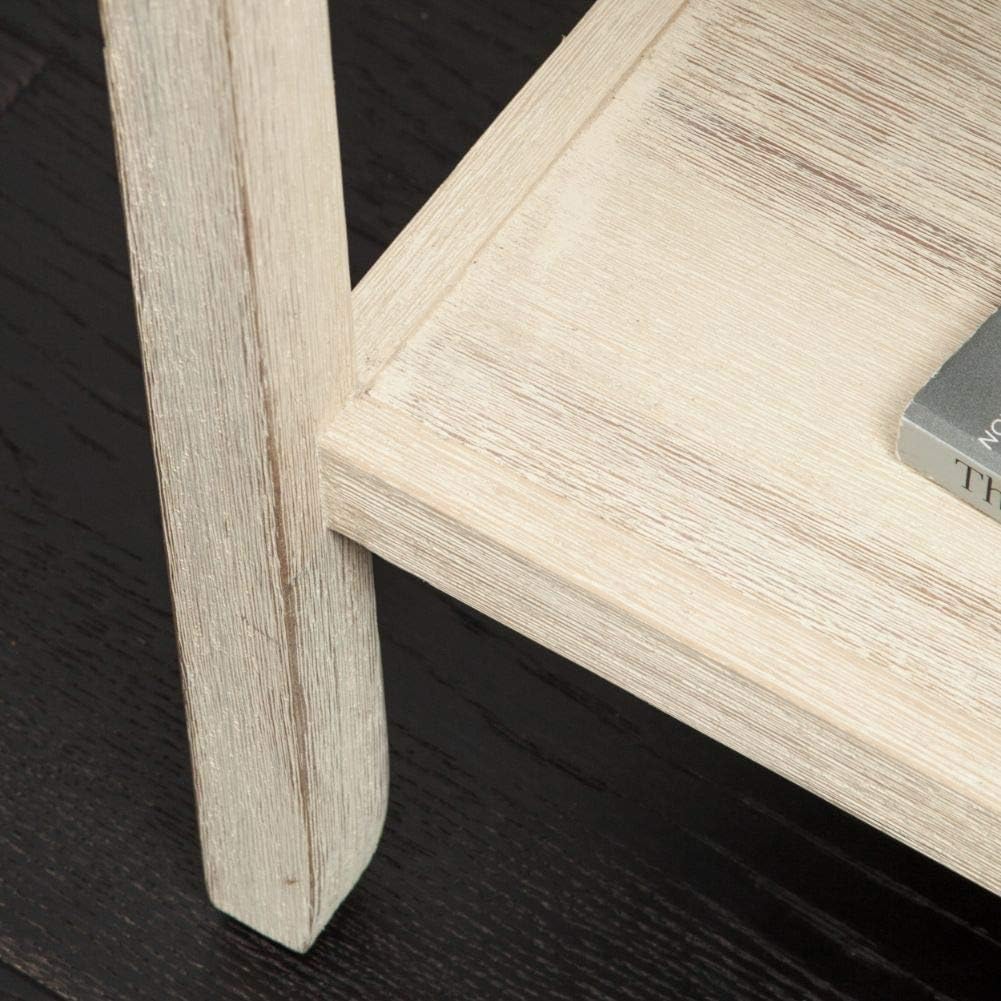 Acacia Wood Accent Table S36941