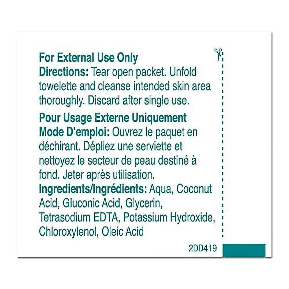 Castile Soap Facial Cleansing Wipe with Coconut Oil, 300 Count G642082