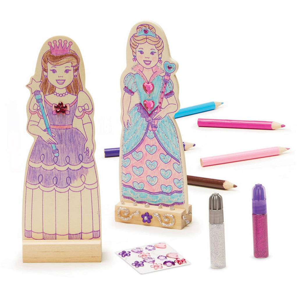 Wooden Princess Dolls Craft Kit L78409