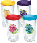 16oz 4pk Double Walled Insulated Tumbler with Lid O505529