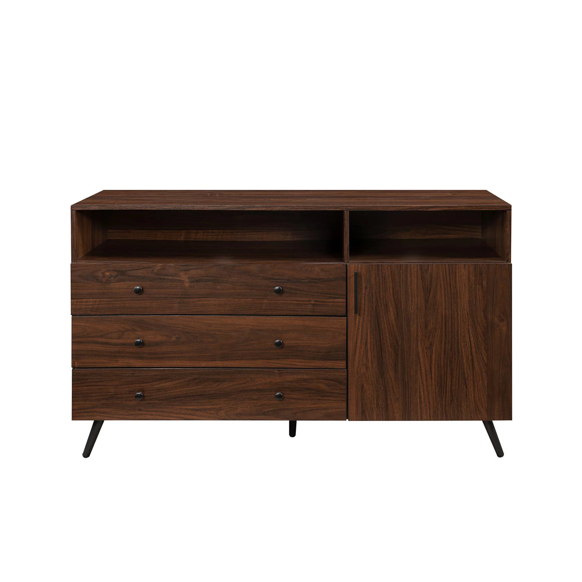 3 Drawer Dark Walnut Sideboard G583290