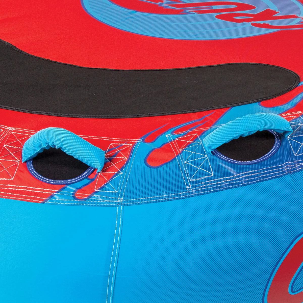Blue & Red 3 Person Inflatable Towable Inner Tube R767156