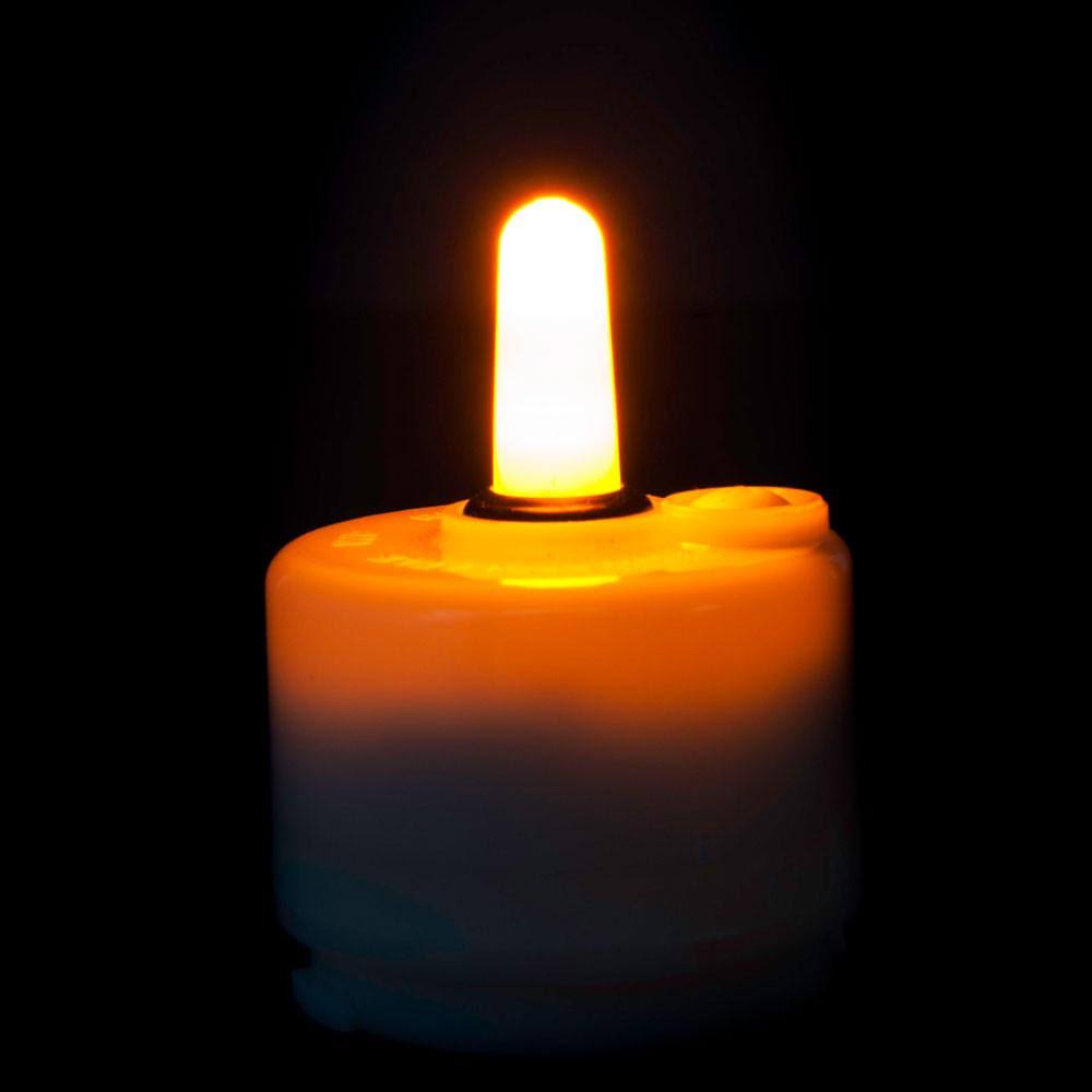 Set of 12 Flameless Candle D43694