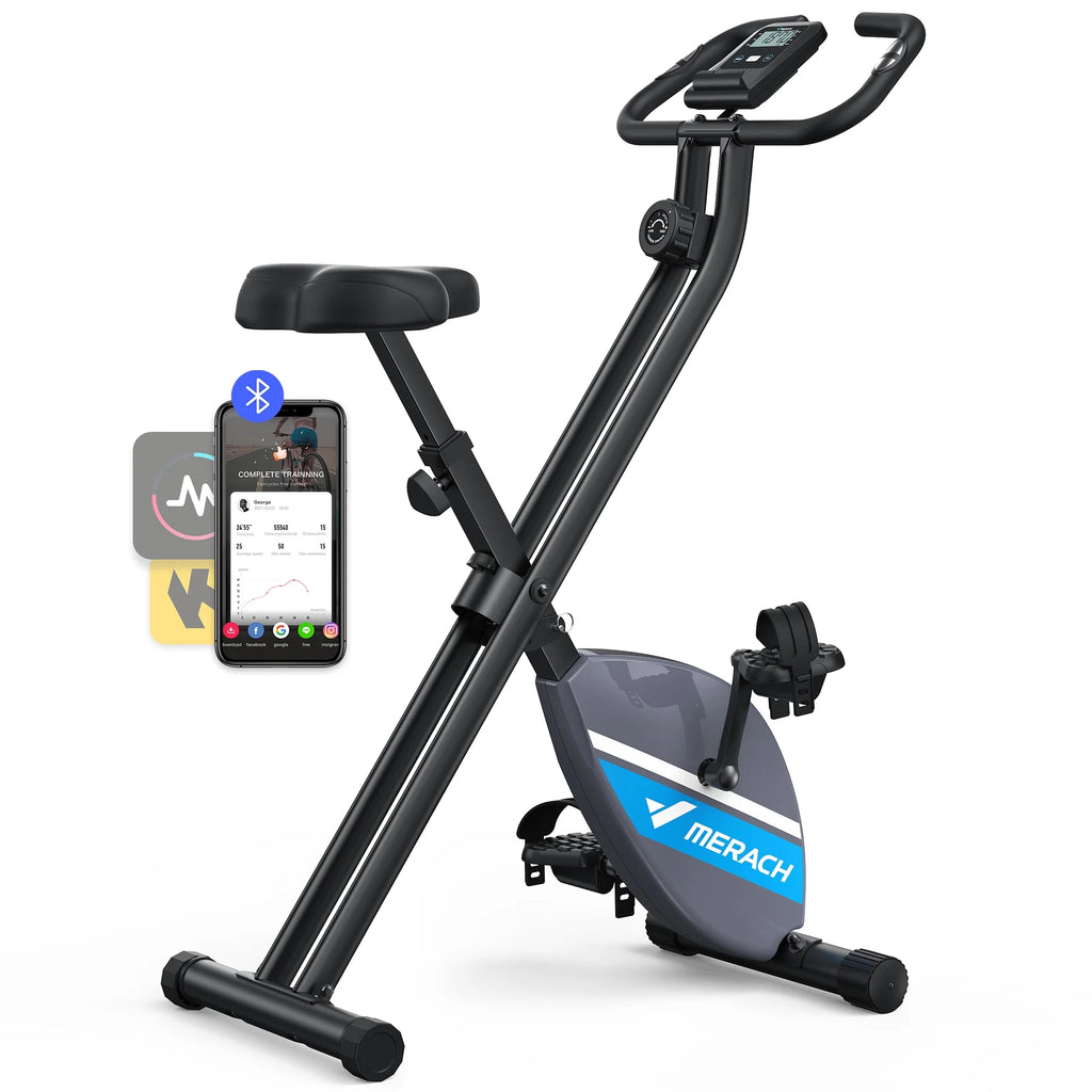 Stationary Exercise Bike Magnetic Bluetooth J565