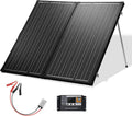 200 Watt 12 Volt Portable Foldable Monocrystalline Solar Panel Suitcase with 30A Charger Controller J35701