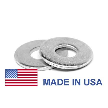 3/8 inch Grade 8 Flat Washer SAE Pattern Medium Carbon Steel Zinc Plated Pk 5000 J967