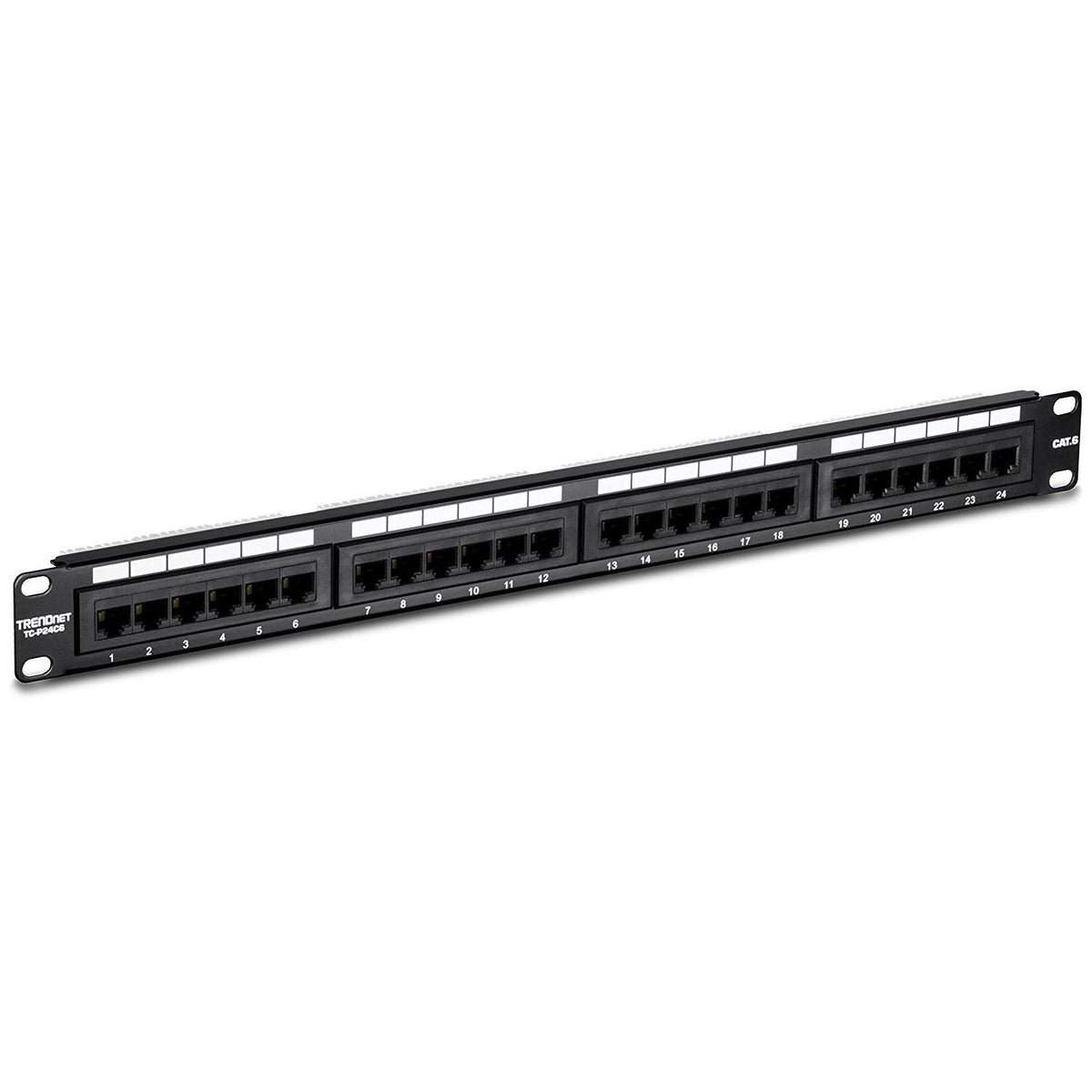 24-Port Cat6 Unshielded Patch Panel X809