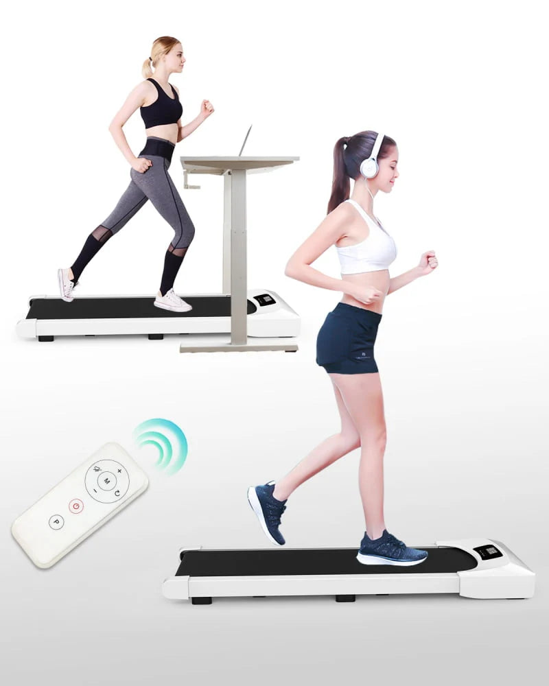 Black Portable Under Desk Treadmill with Remote Control E183682