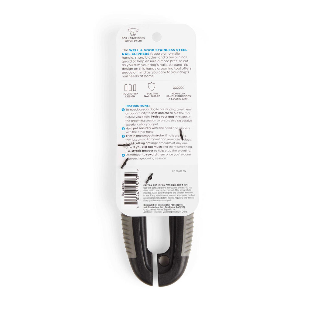 Stainless Steel Nail Clippers for Large Dogs J616