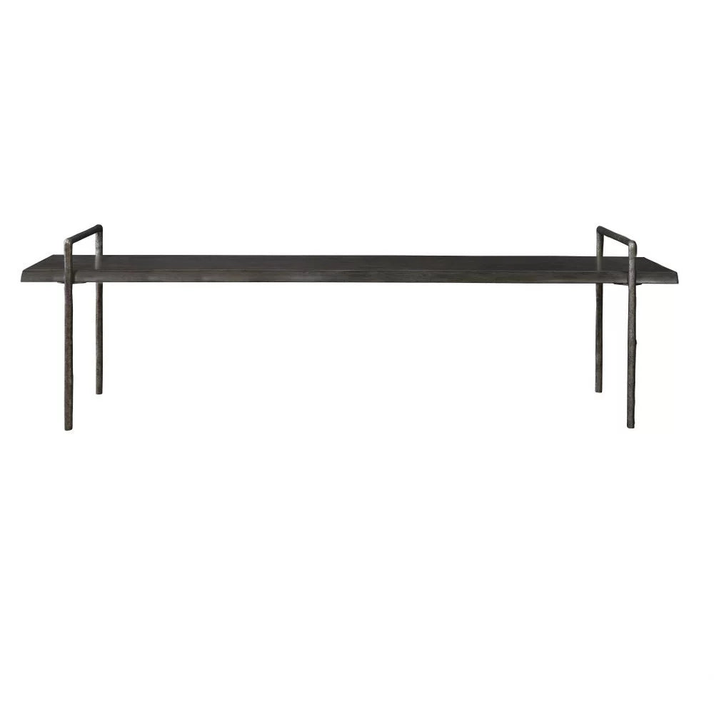 76 inch Wooden Bench K814791