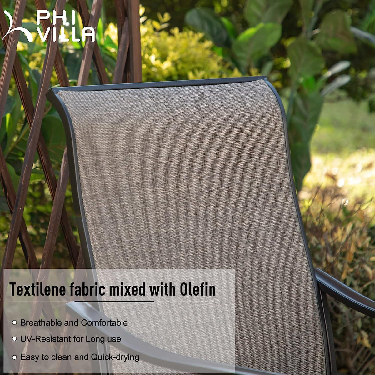 Patio Dining Set with Umbrella 6 Person A83789