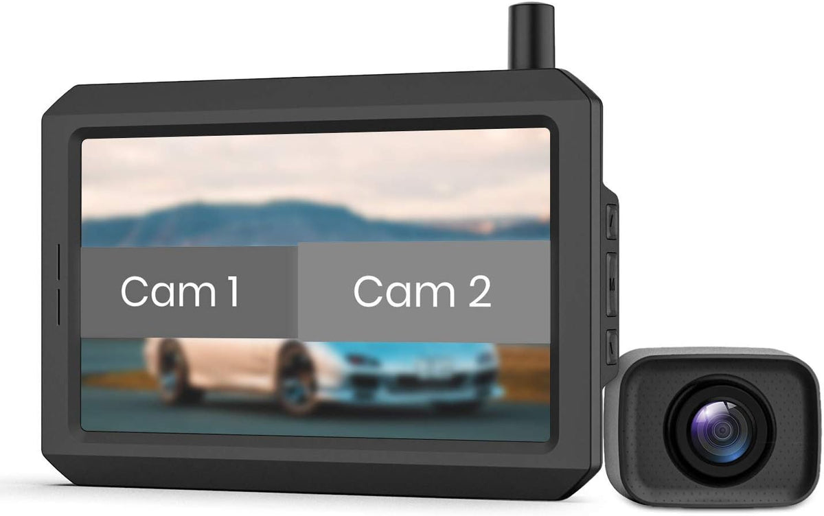 720P Digital Wireless Backup Camera with 5 TFT Monitor J9245