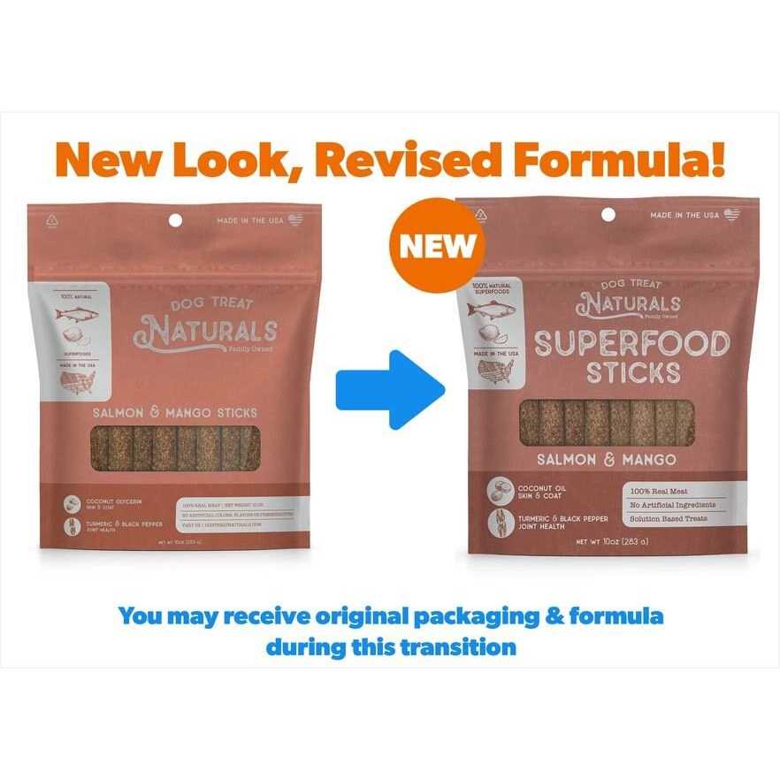 Salmon & Mango Superfood Dog Treat Sticks M561