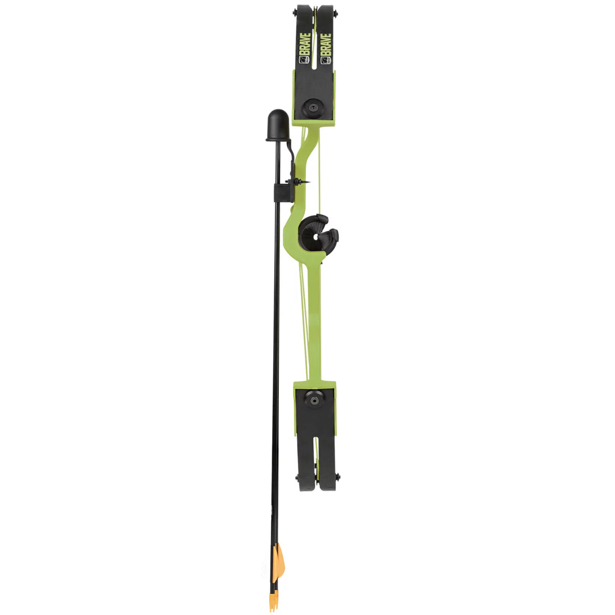 Green Youth Bow with Whisker Biscuit, Arrows, Armguard, and Arrow Quiver S315